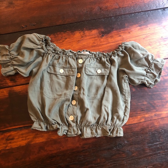 American Eagle Outfitters Tops - American Eagle 🦅 crop top